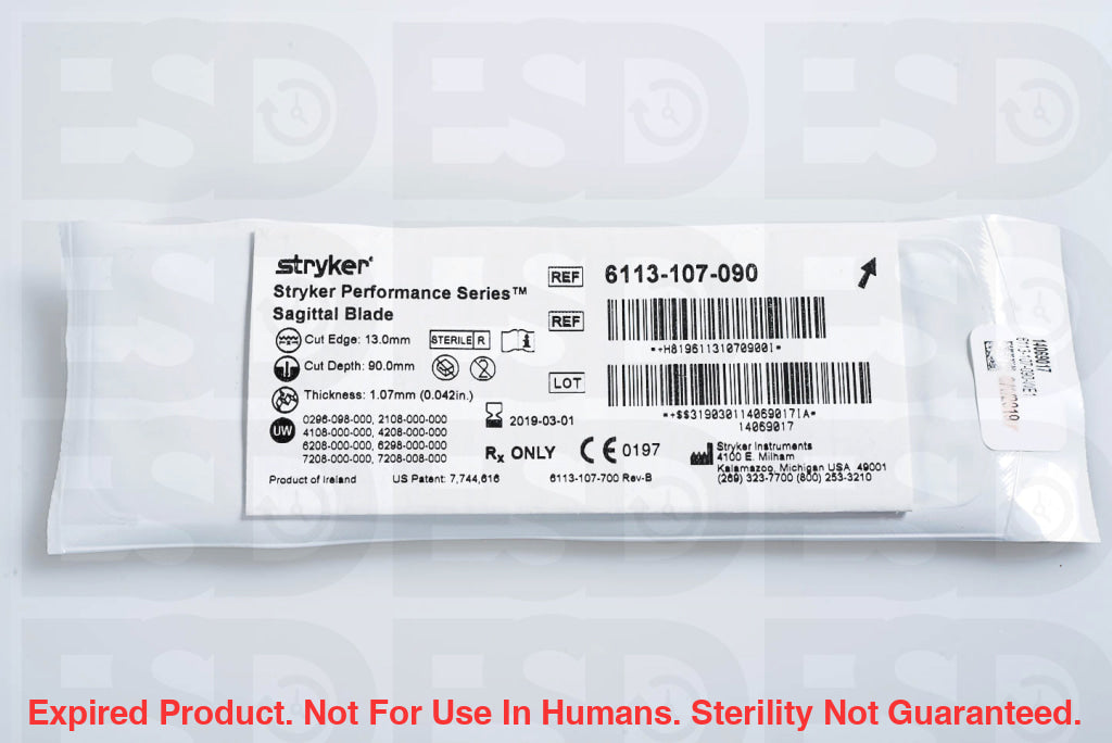 STRYKER: 6113-107-090-Each-EXPIRED