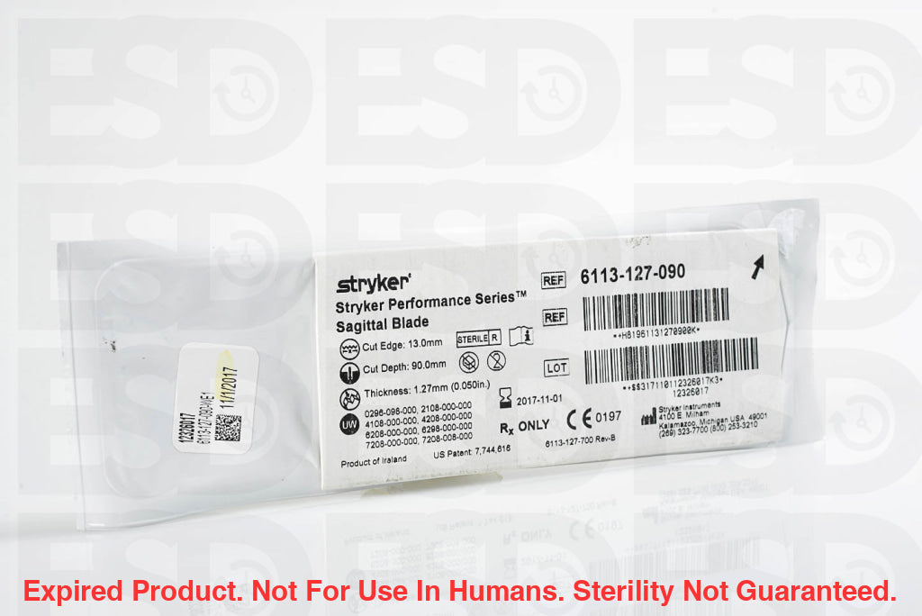 Stryker: 6113-127-090-Each-Expired Expired