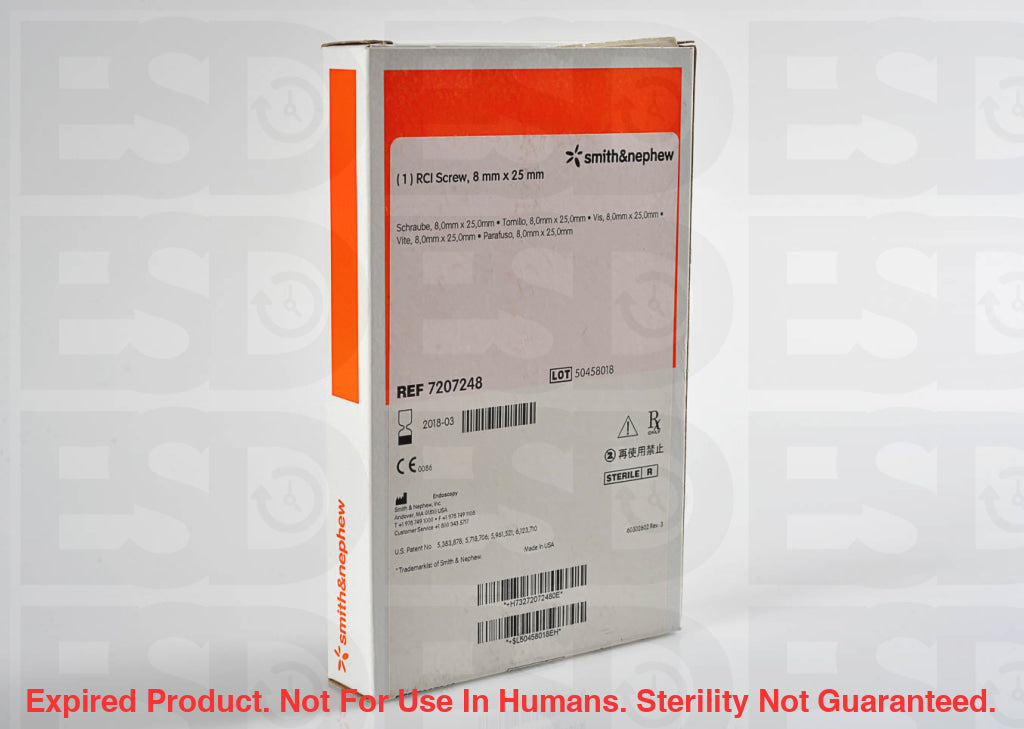 SMITH & NEPHEW: 7207248 – Expired Surgical Devices