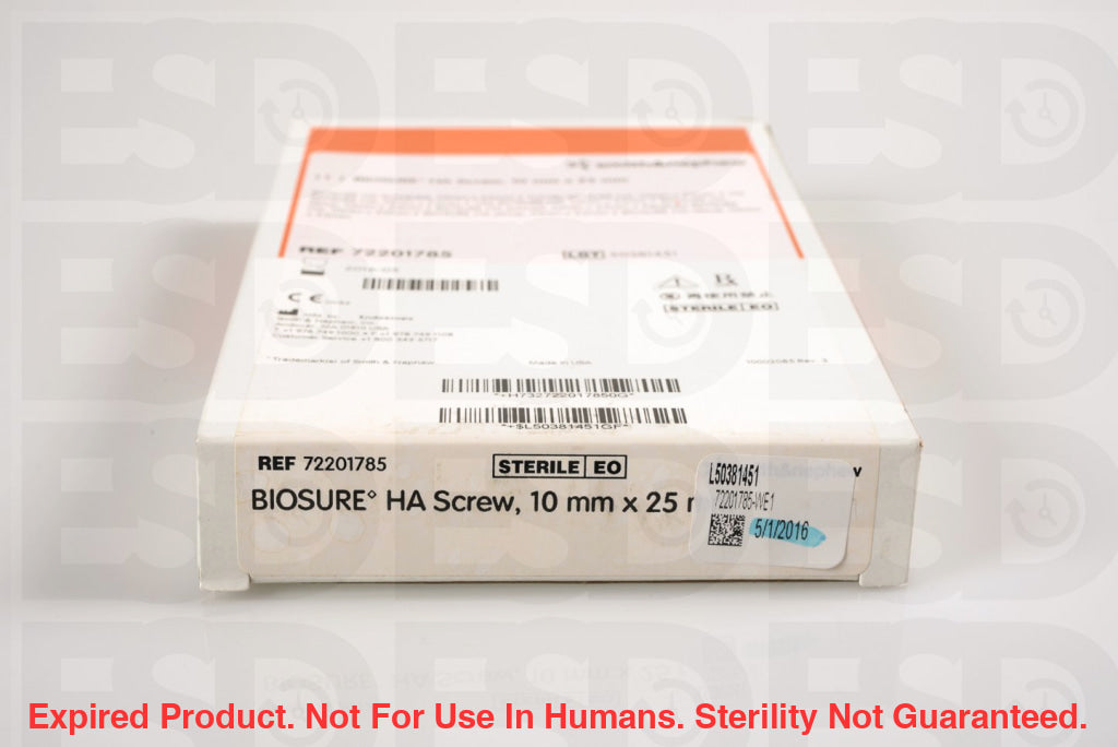 Smith & Nephew: 72201785 - Each - Expired Expired