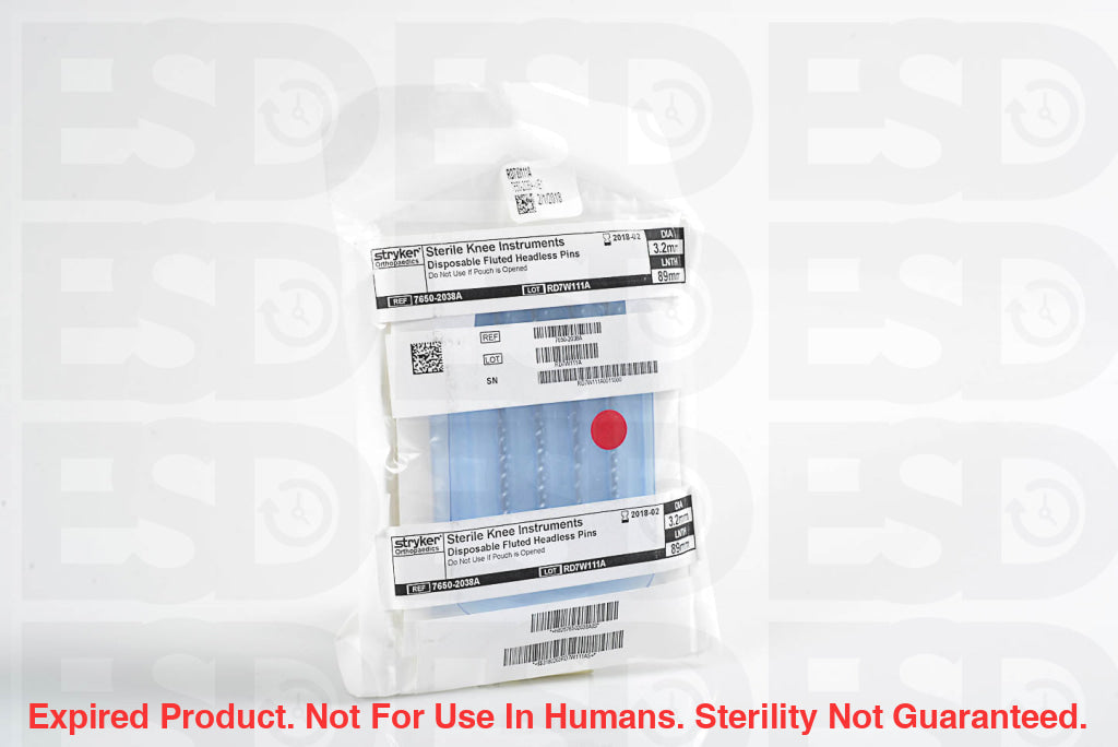 Stryker: 7650-2038A-Each-Expired Expired