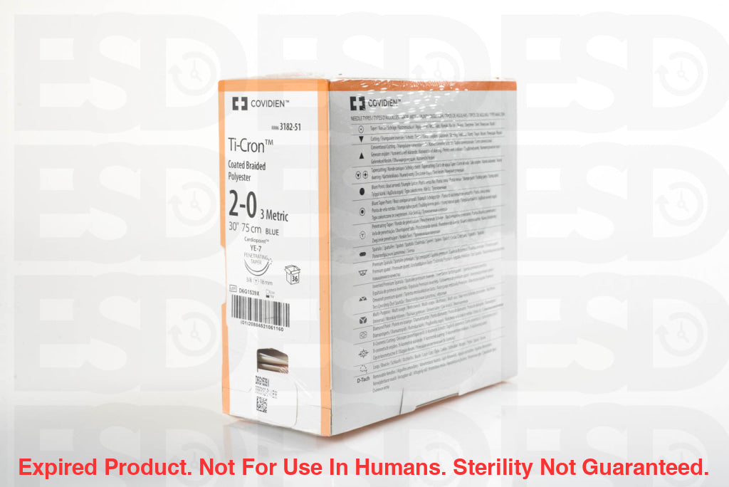 Covidien Suture: 88863182-51-Box-Expired Expired