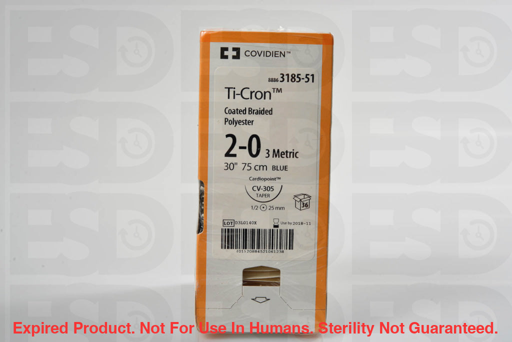 Covidien Suture: 88863185-51-Box-Expired Expired