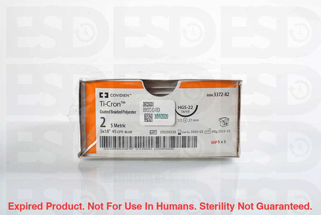 Covidien Suture: 88863372-82-Box-Expired Expired
