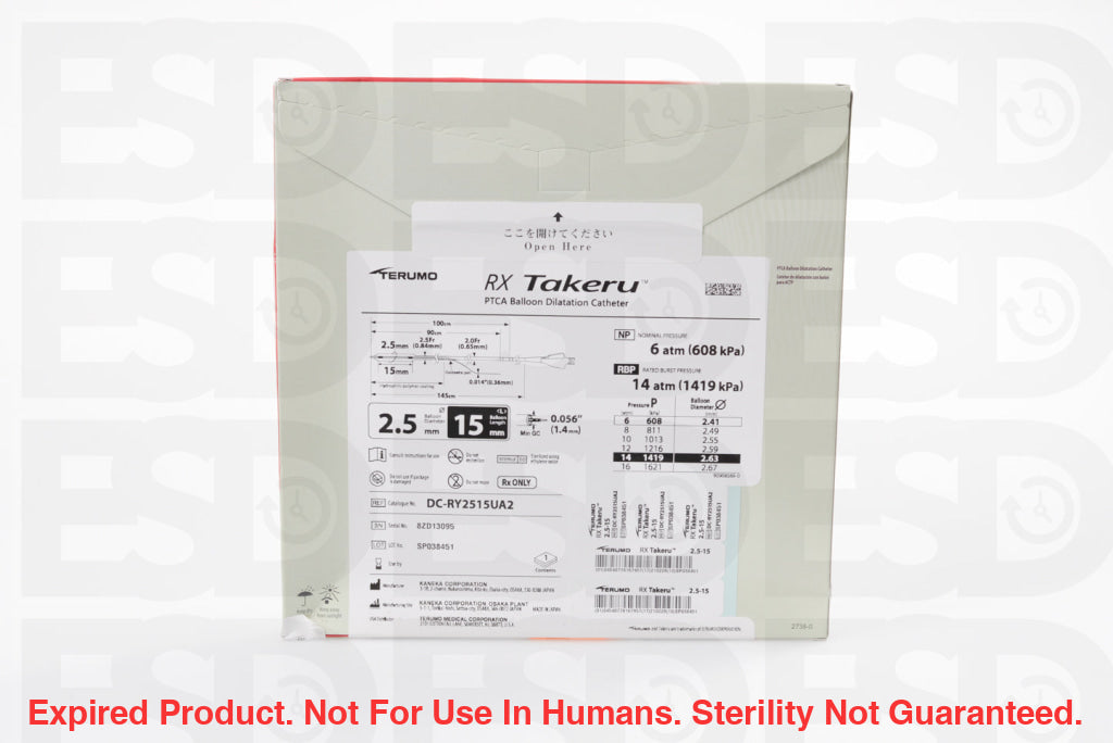Terumo: Dc-Ry2515Ua2-Each-Expired Expired