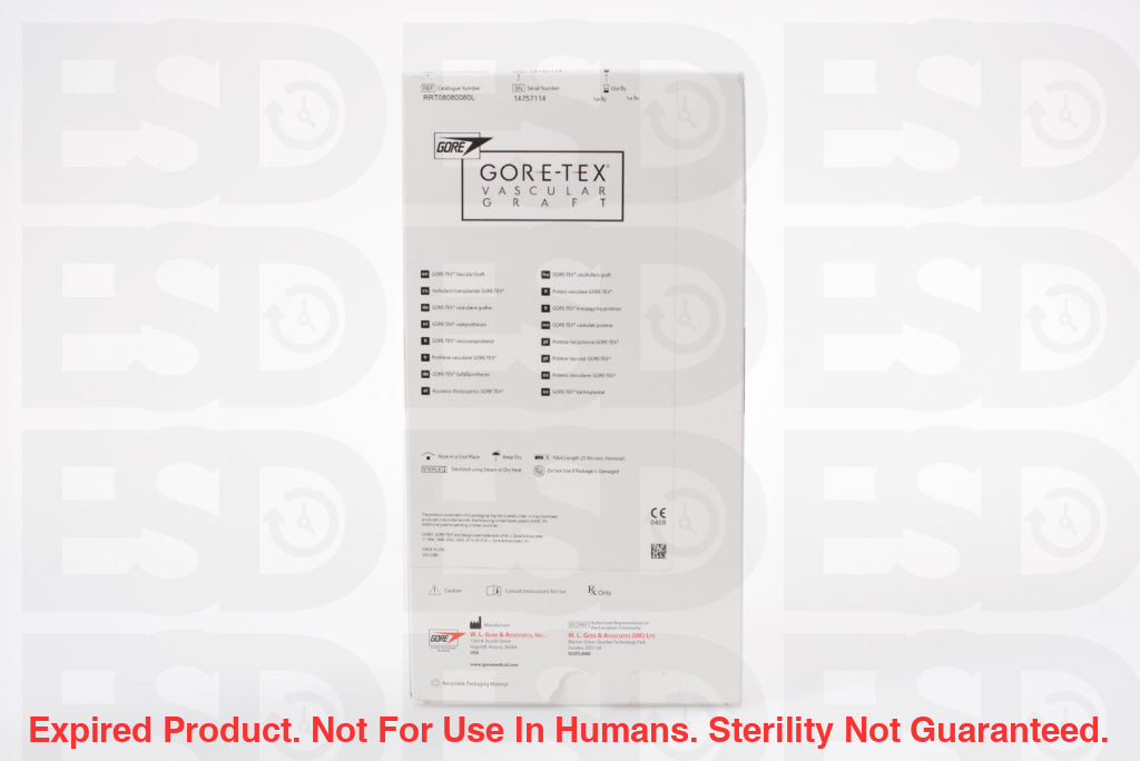 Gore Vascular: Rrt08080080L-Each-Expired Expired