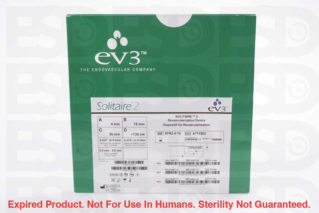 Medtronic Vascular: Sfr2-4-15-Each-Expired Expired