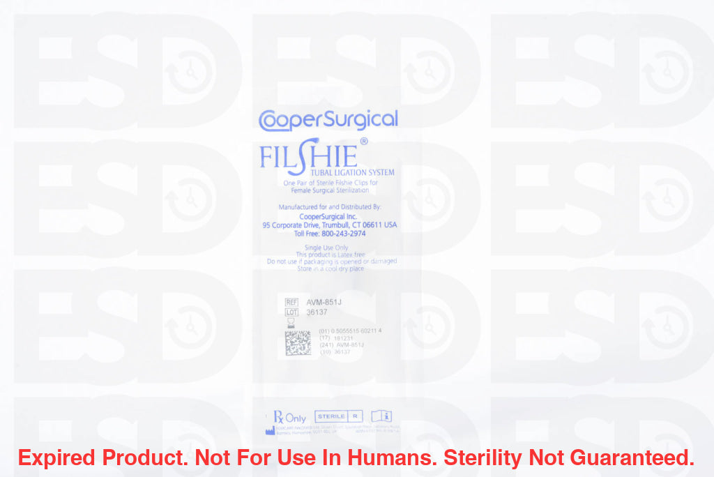 Coopersurgical: Avm-851J-Each-Expired Expired
