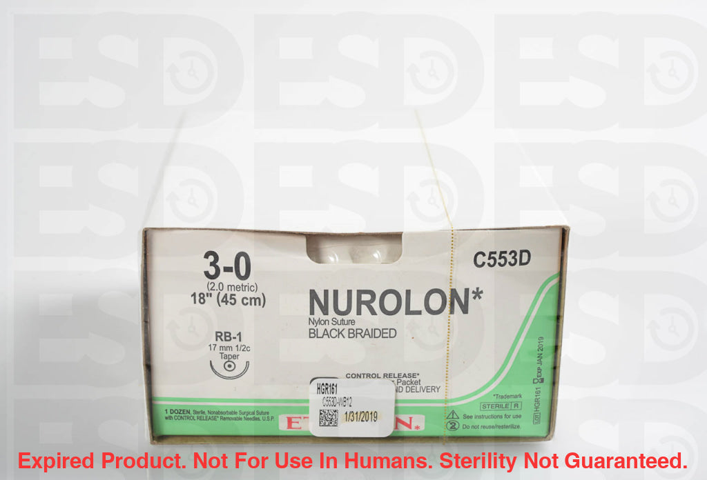 Ethicon Suture: C553D-Box-Expired Expired