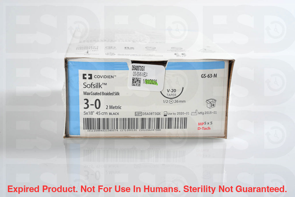 Covidien Suture: Gs-63-M-Box-Expired Expired