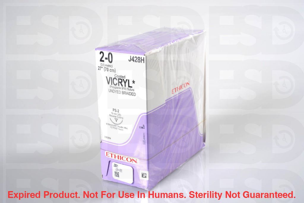 ETHICON SUTURE: J428H-Box-EXPIRED