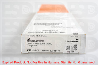 Smith & Nephew: 72200418-Each-Expired Expired
