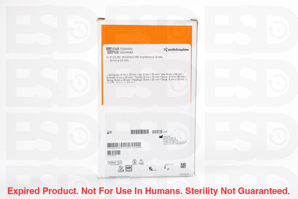 Smith & Nephew: 72204402-Each-Expired Expired