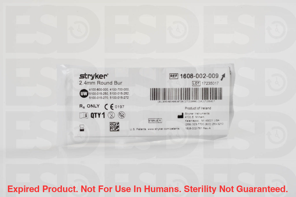 Stryker: 1608-002-009-Each-Expired Expired