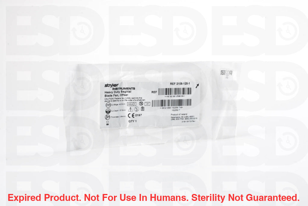 Stryker: 2108-125-001-Each-Expired Expired