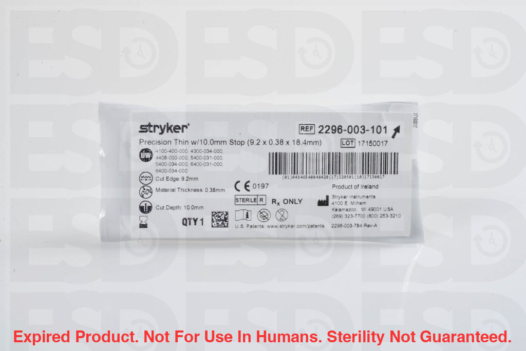 Stryker: 2296-003-101-Each-Expired Expired