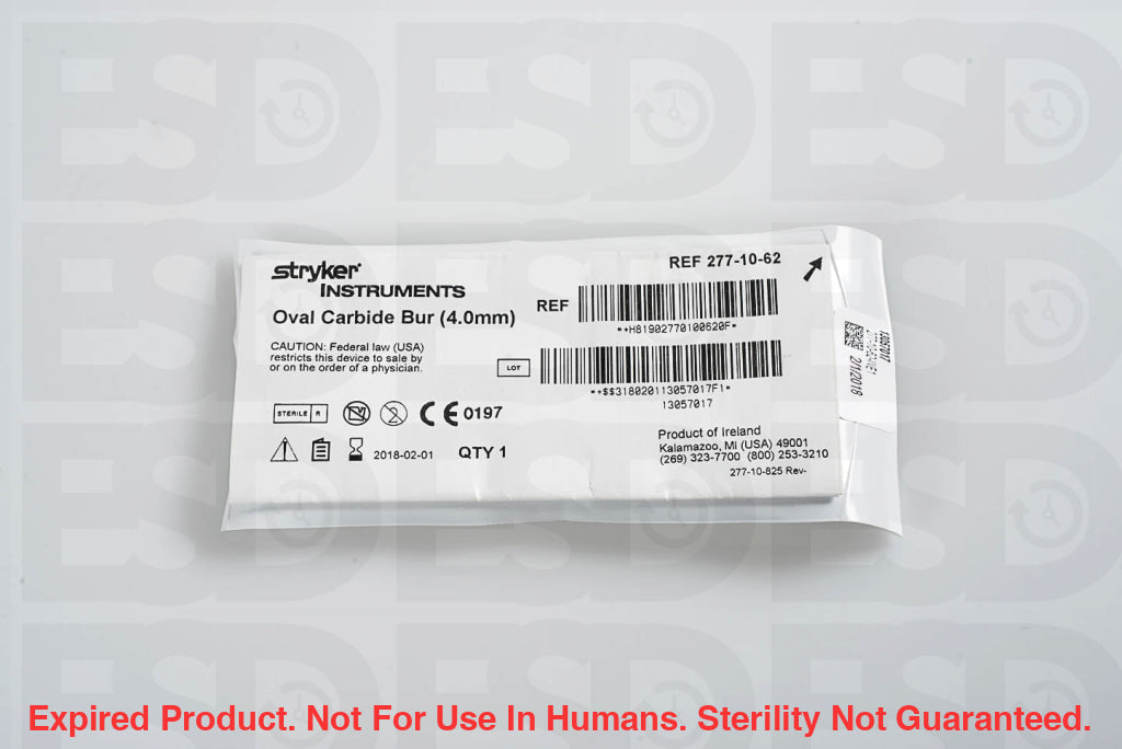 Stryker: 277-10-62-Each-Expired Expired