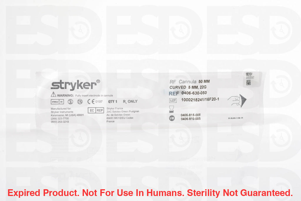 Stryker: 406-630-050-Each-Expired Expired