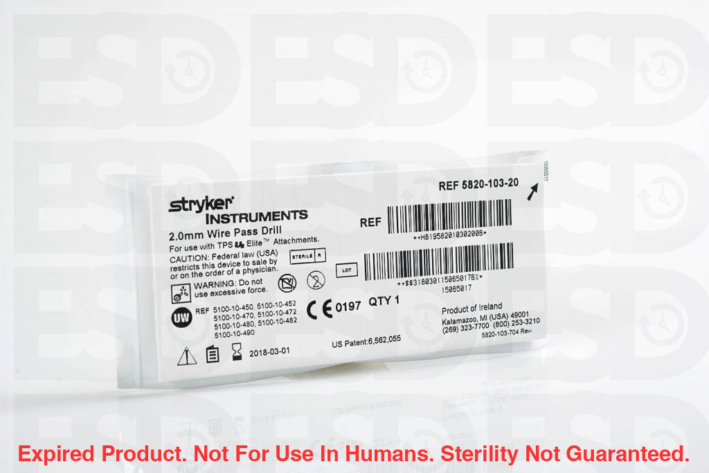 Stryker: 5820-103-20-Each-Expired Expired