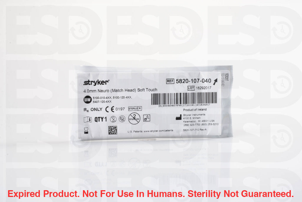 Stryker: 5820-107-040-Each-Expired Expired
