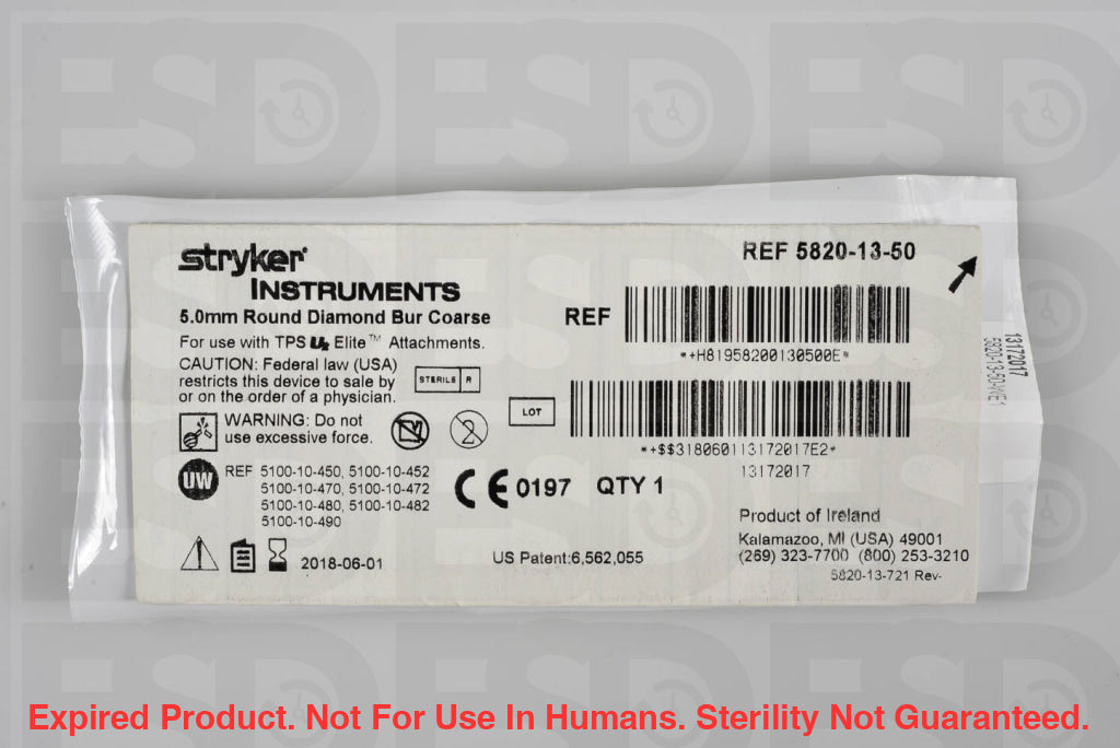 Stryker: 5820-13-50-Each-Expired Expired