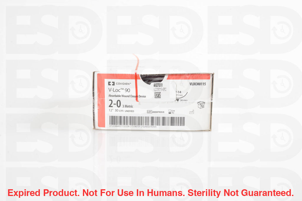 Covidien Suture: Vlocm0115-Box-Expired Expired