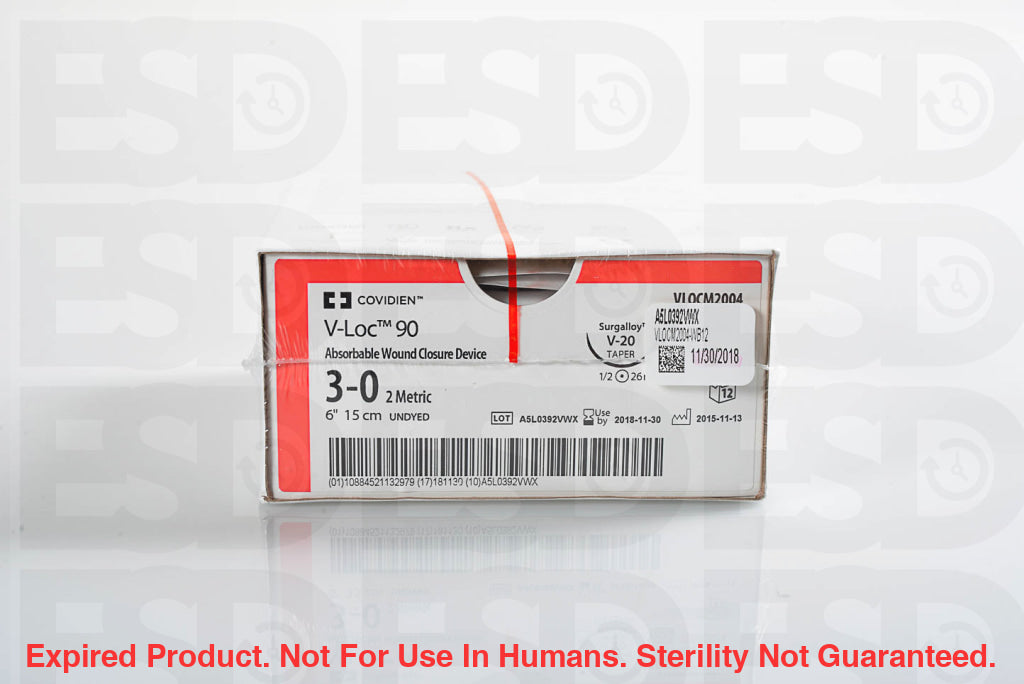 Covidien Suture: Vlocm2004-Box-Expired Expired