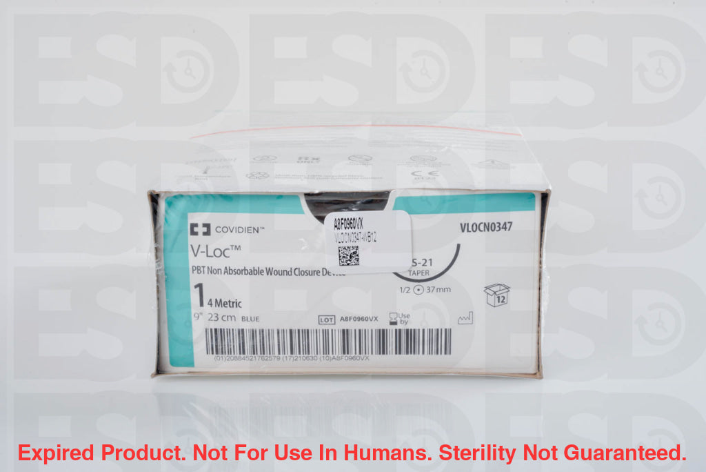 Covidien Suture: Vlocn0347-Box-Expired Expired