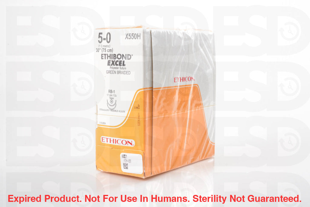 Ethicon Suture: X550H - Box - Expired Expired