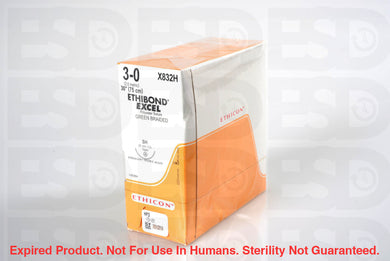Ethicon Suture: X832H - Box - Expired Expired