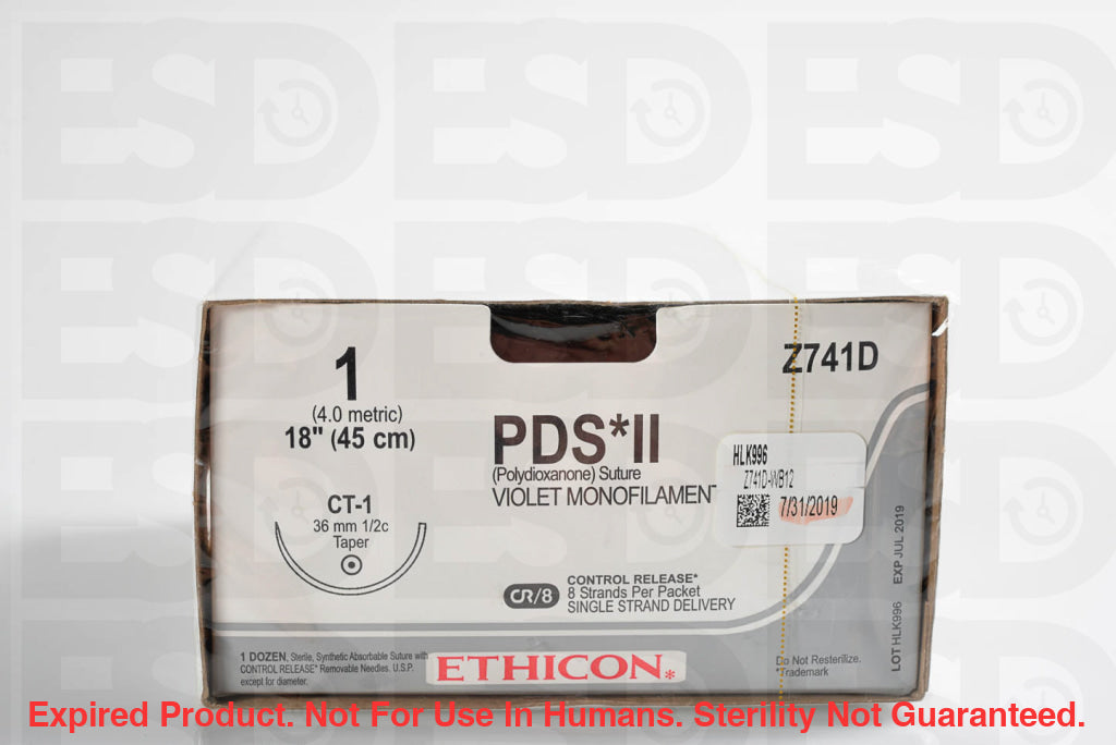 Ethicon Suture: Z741D-Box-Expired Expired