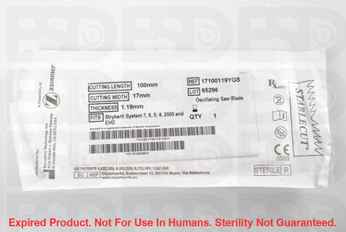 Zimmer Biomet: 17100119Ygs-Each-Expired Expired